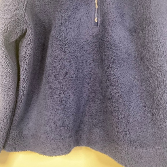Women's Vineyard Vines Blue Pull Over Quarter Zip Cozy Sweatshirt Size Large - Picture 7 of 14